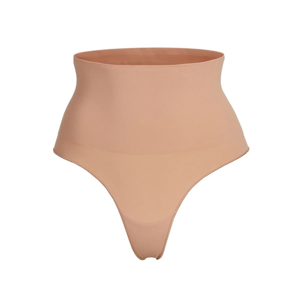 Skims Core Control Tan Nude High Waisted Shapewear Thong Size L/XL